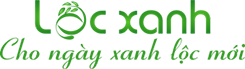 Logo Công Ty Lộc Xanh - Cho thuê mai tết, cho thuê mai vàng Thủ Đức